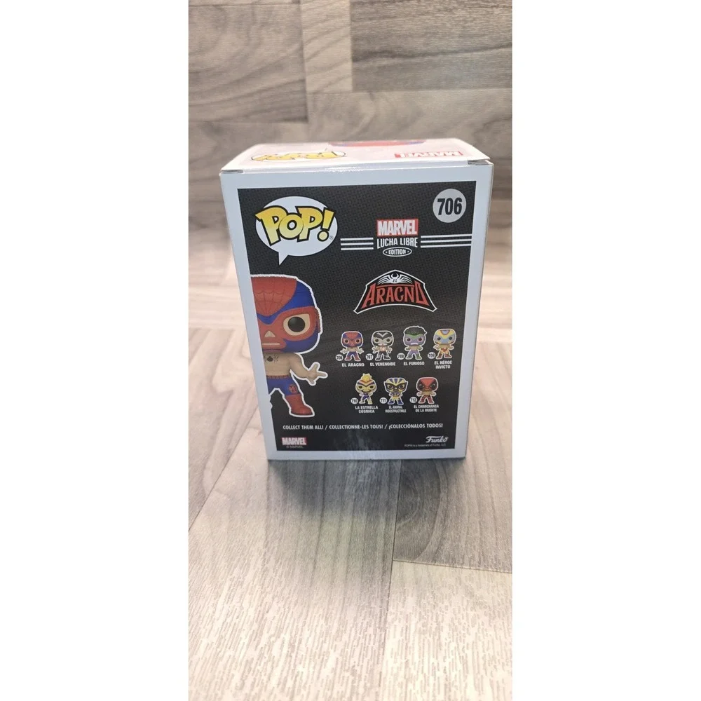 Marvel Lucha Libre El Aracno Pop! Vinyl Figure #706 Funko Spider-man
